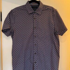 Ted Baker Short Sleeve Patterned Shirt